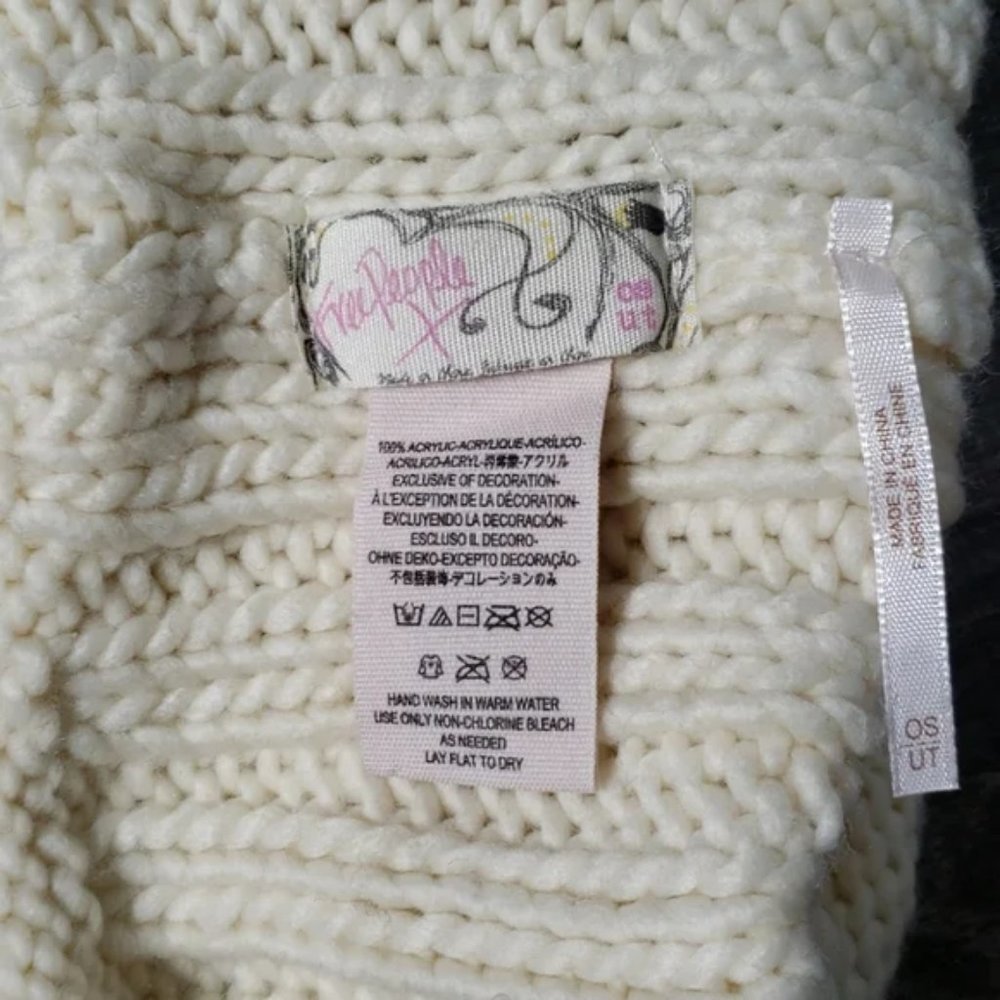 Free People "Rory" Rib Knit Beanie - Picture 4 of 4